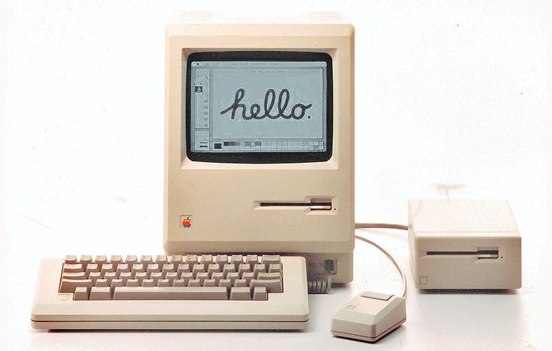 Steve Jobs lanzaba hace 39 años la primera Macintosh